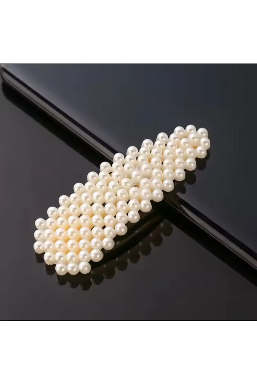 4 lü incili kadın çıtçıtlı yan toka