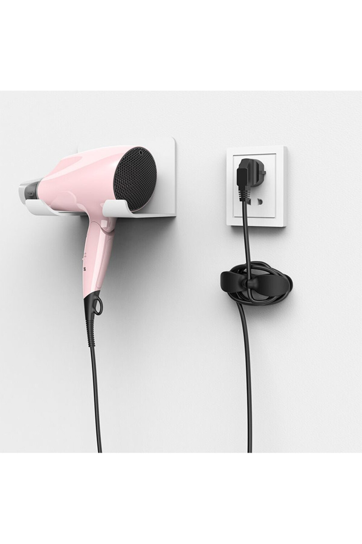 Xmldünyası 4 Lü Set Kablo Sarma Aparatı- Airfry- Saç Kurutma- Şarj Kablosu -