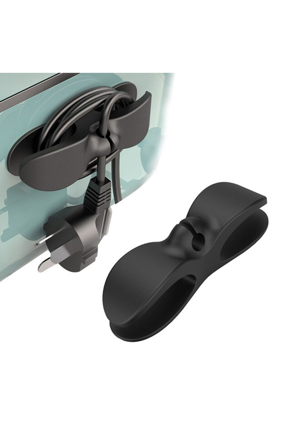 Xmldünyası 4 Lü Set Kablo Sarma Aparatı- Airfry- Saç Kurutma- Şarj Kablosu -