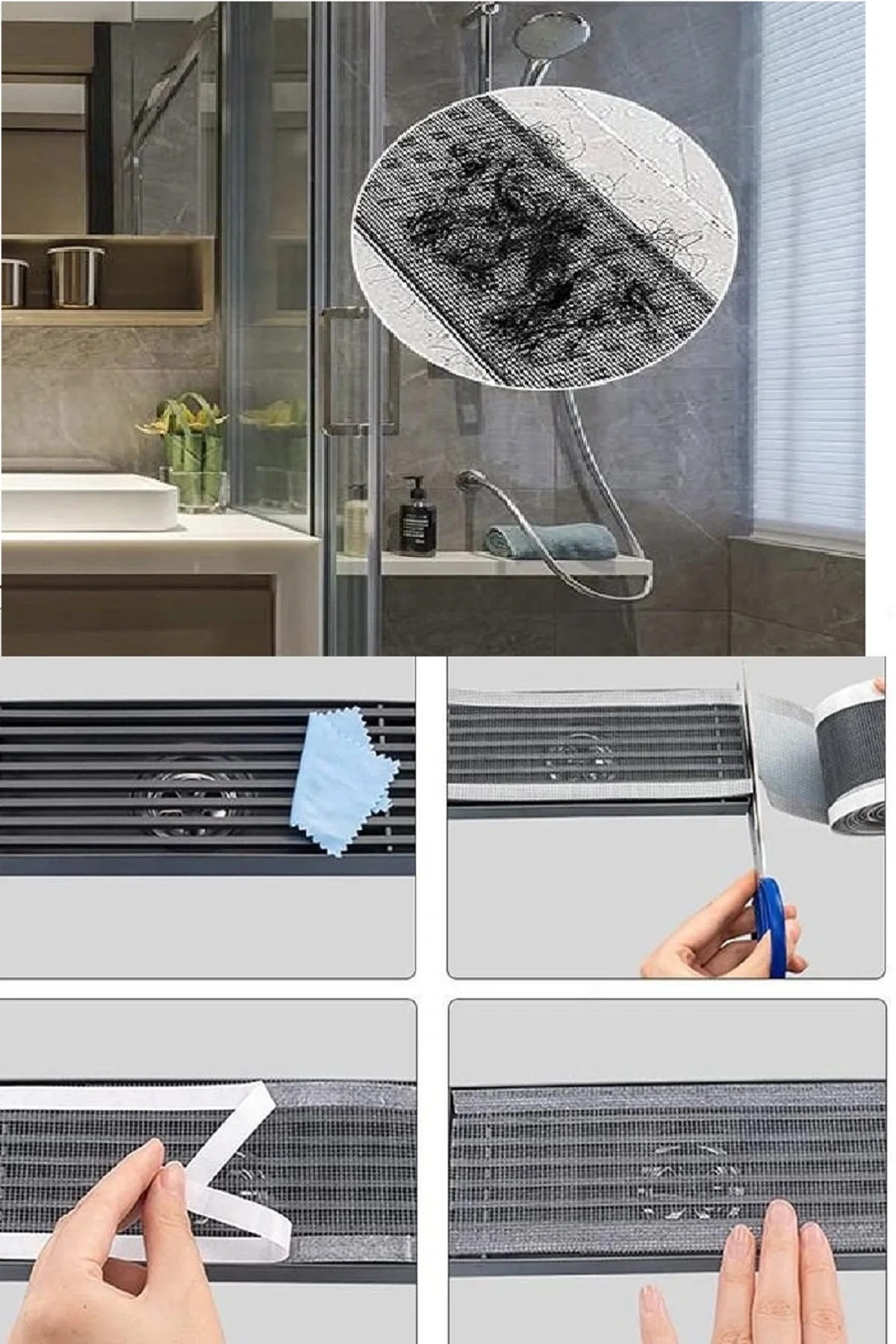 4 Metre Yapışkanlı Banyo Gider Koruyucu Saç Toplayıcı – Gider Böcek Koruyucu Gider Süzgeci 4 Metre Yapışkanlı Banyo Gider Koruyucu Saç Toplayıcı – Gider Böcek Koruyucu Gider Süzgeci Fiyatı, Yorumları ve Özellikleri