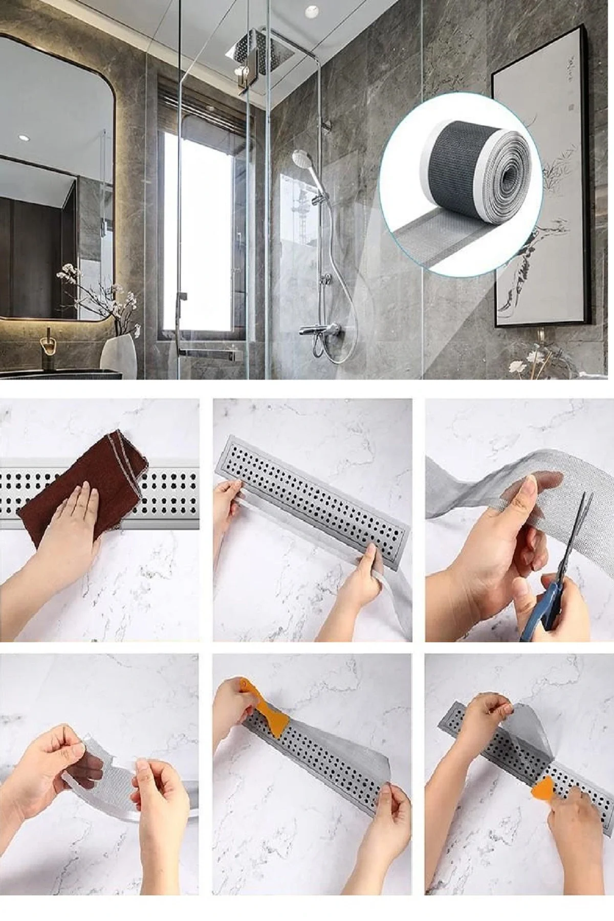 4 Metre Yapışkanlı Banyo Gider Koruyucu Saç Toplayıcı – Gider Böcek Koruyucu Gider Süzgeci 4 Metre Yapışkanlı Banyo Gider Koruyucu Saç Toplayıcı – Gider Böcek Koruyucu Gider Süzgeci Fiyatı, Yorumları ve Özellikleri
