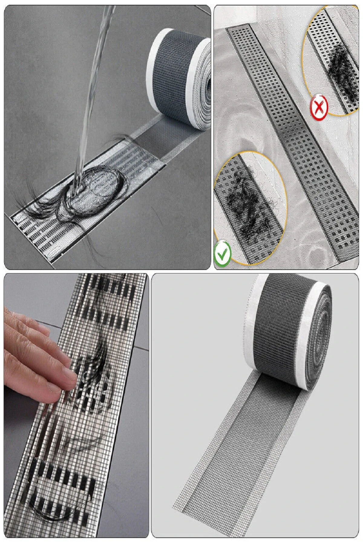 4 Metre Yapışkanlı Banyo Gider Koruyucu Saç Toplayıcı – Gider Böcek Koruyucu Gider Süzgeci 4 Metre Yapışkanlı Banyo Gider Koruyucu Saç Toplayıcı – Gider Böcek Koruyucu Gider Süzgeci Fiyatı, Yorumları ve Özellikleri