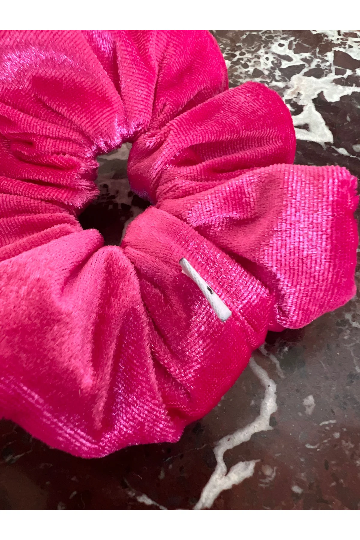4 Mevsim 3 lü Pembe Scrunchie Set ( Kadife- Şifon- Bürümcük Kumaş)