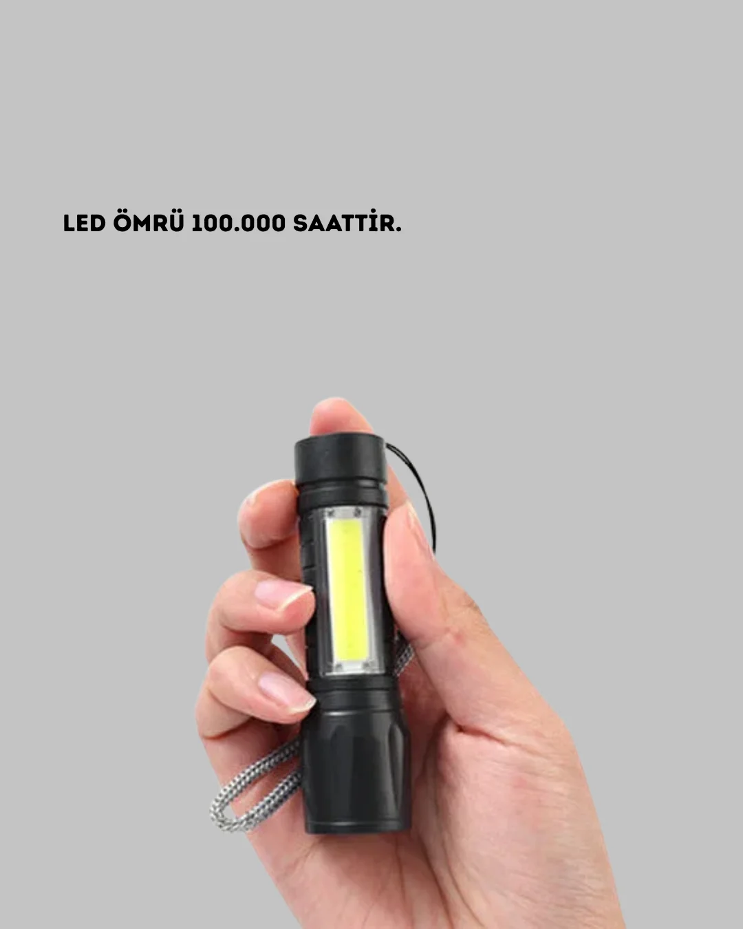 4 Mod Şarjlı Işıldak | Ultra Güçlü Cree LED | Su Geçirmez Alüminyum Gövde Fiyatı, Yorumları ve Özellikleri