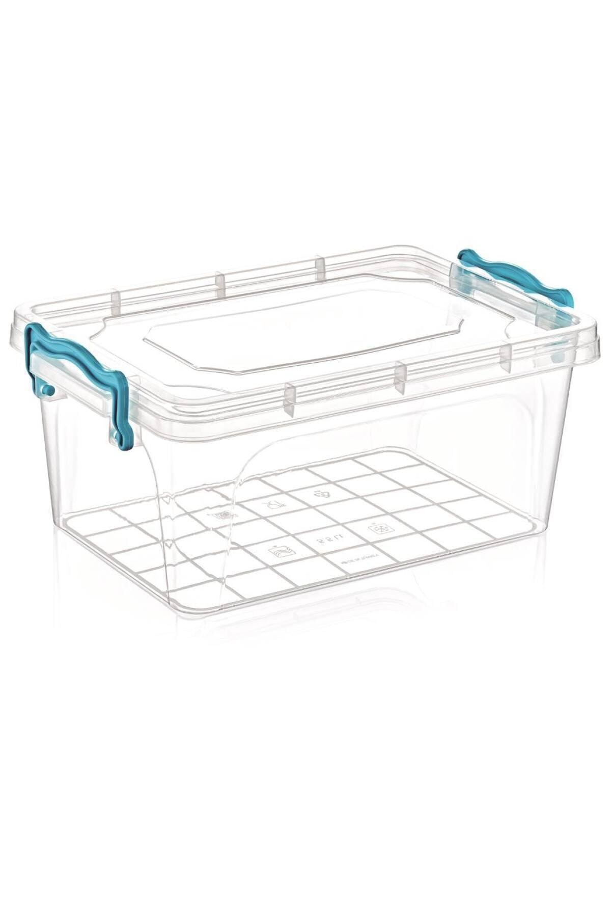 Çankaya 4 No Dikdörtgen Saklama Kabi (5,5 Lt) 6 Li