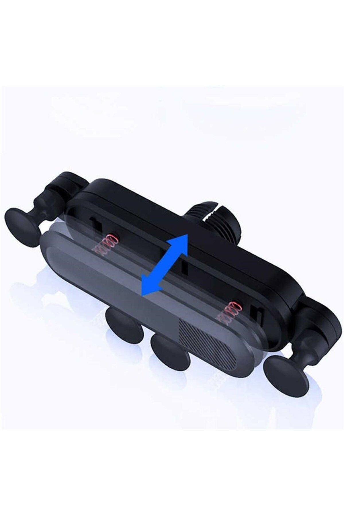 Ok Aksesuar 4 Nokta Destekli Araç İçi Cep Telefonu Sabitleyici Tutucu Aparat