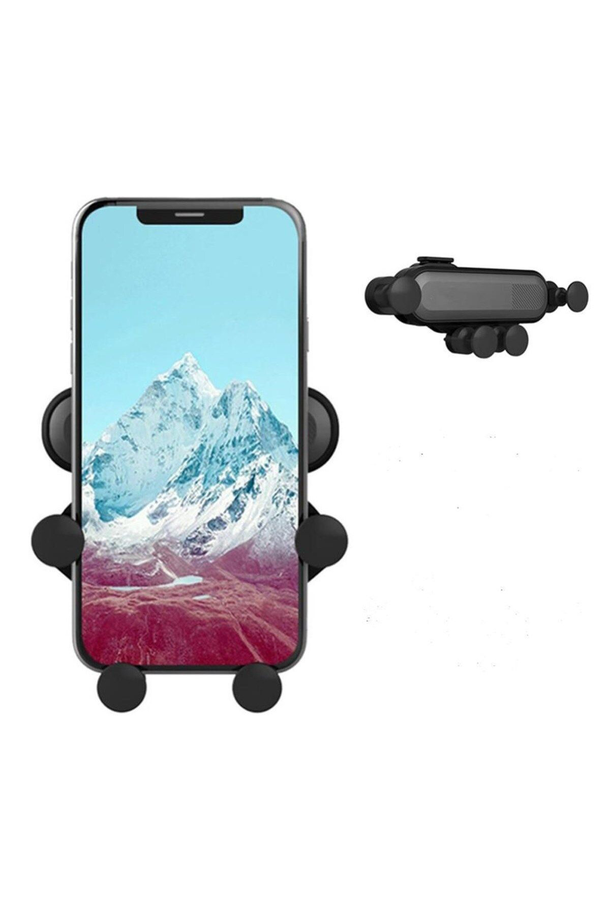 Ok Aksesuar 4 Nokta Destekli Araç İçi Cep Telefonu Sabitleyici Tutucu Aparat