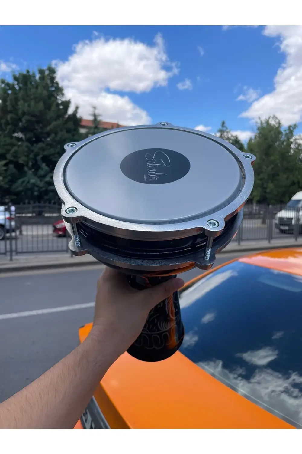 4 Numara Alüminyum Erzincan İşlemeli Darbuka SV104