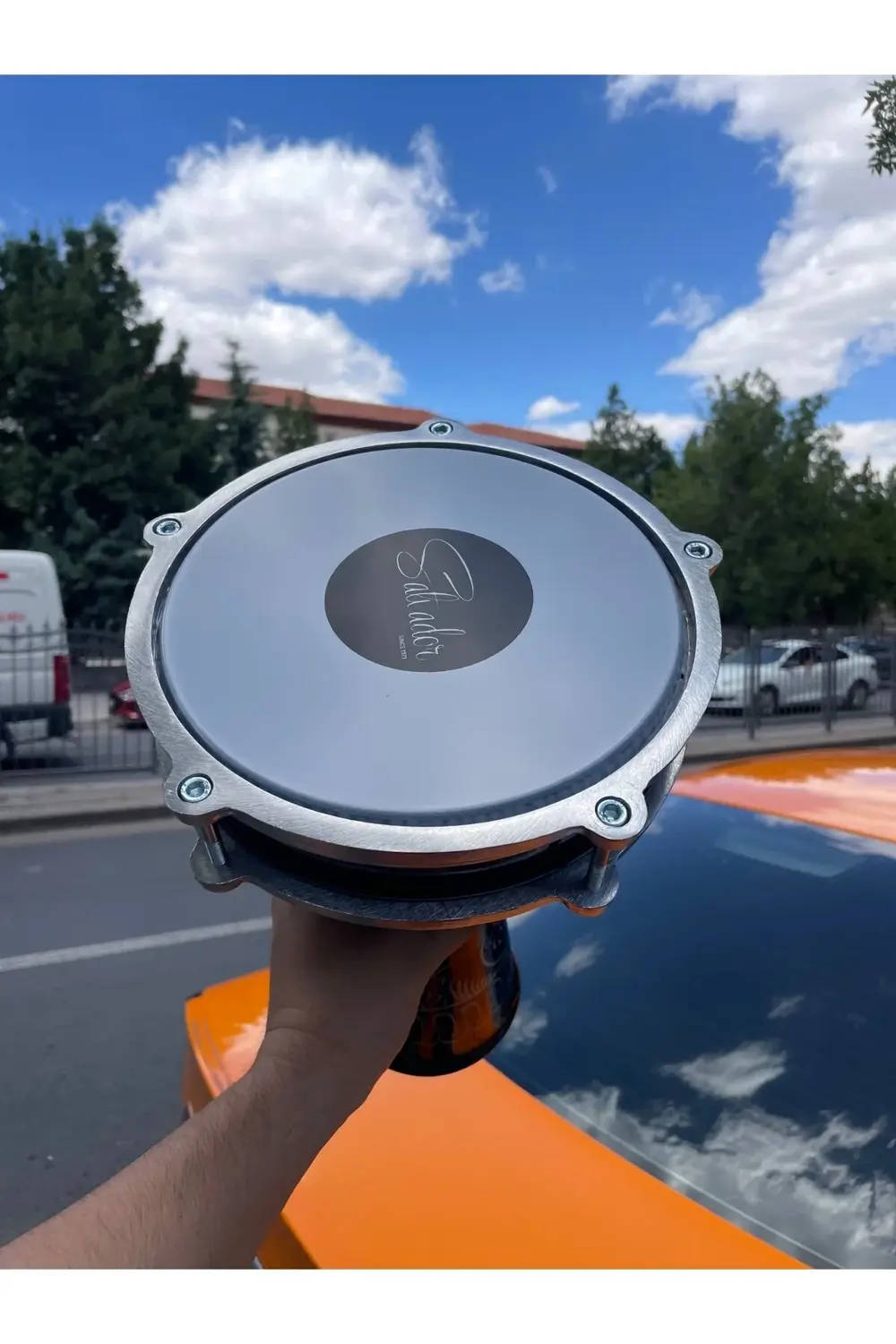 4 Numara Alüminyum Erzincan İşlemeli Darbuka SV104