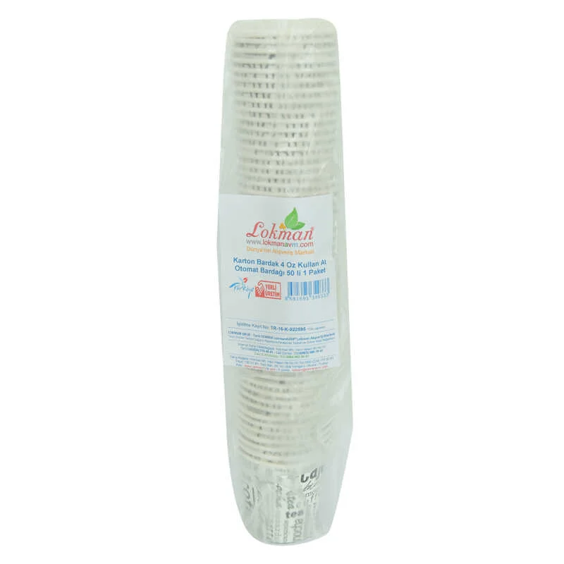 4 Oz Kullan At Kağıt Bardak – 50'li Paket Sıcak İçecekler İçin Pratik ve Dayanıklı Bardak 4 Oz Kullan At Kağıt Bardak – 50'li Paket Sıcak İçecekler İçin Pratik ve Dayanıklı Bardak