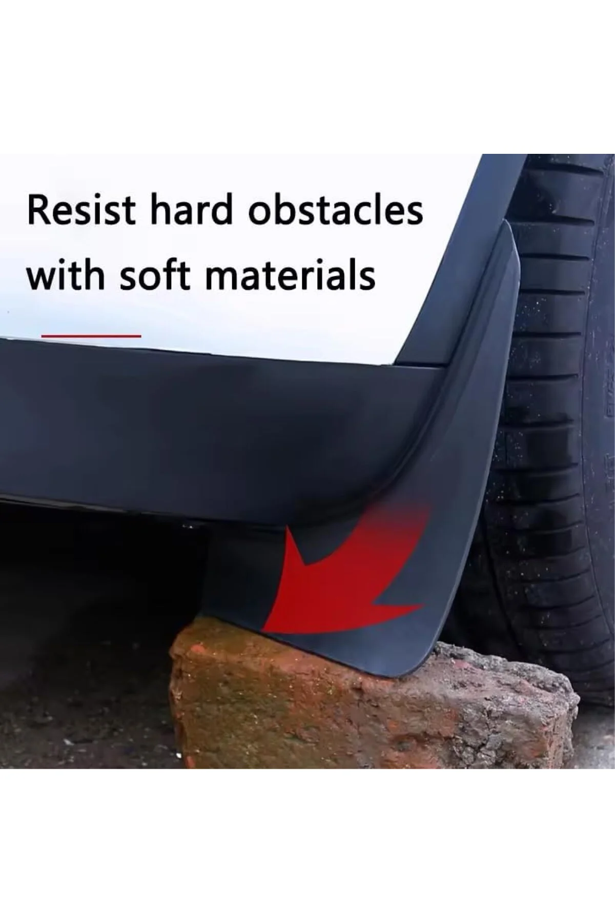(4 Parça) Li Parts Tesla Model Y Çift Materyalli Çamurluk, Tesla Model Y Çamur Paçalığı, Te