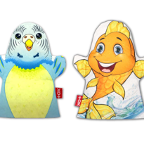 Ada Detox 4 Parça Tox Evdeki Dostlarımız El Kukla Set , Eğitici Oyuncak