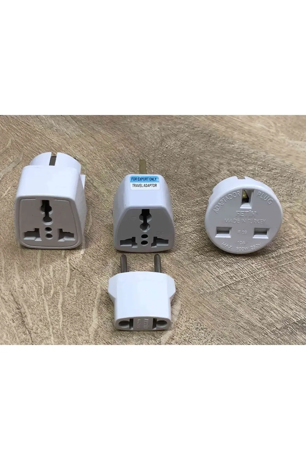 4 Parça Uluslararası Seyahatler Için Üniversal Elektrik Prizleri