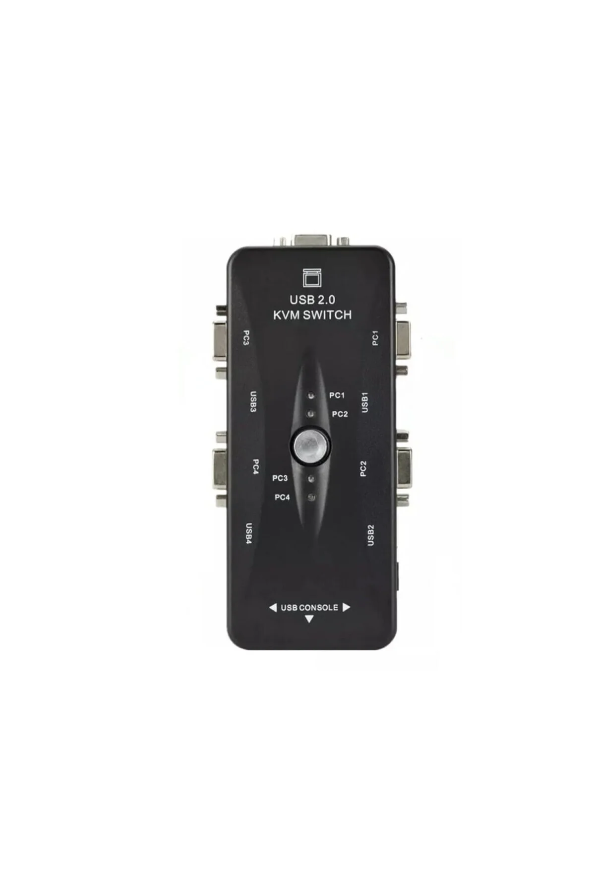 4 port usb kvm switch, 4 kasa 1 monitör switch, 4 Bilgisayarı Tek