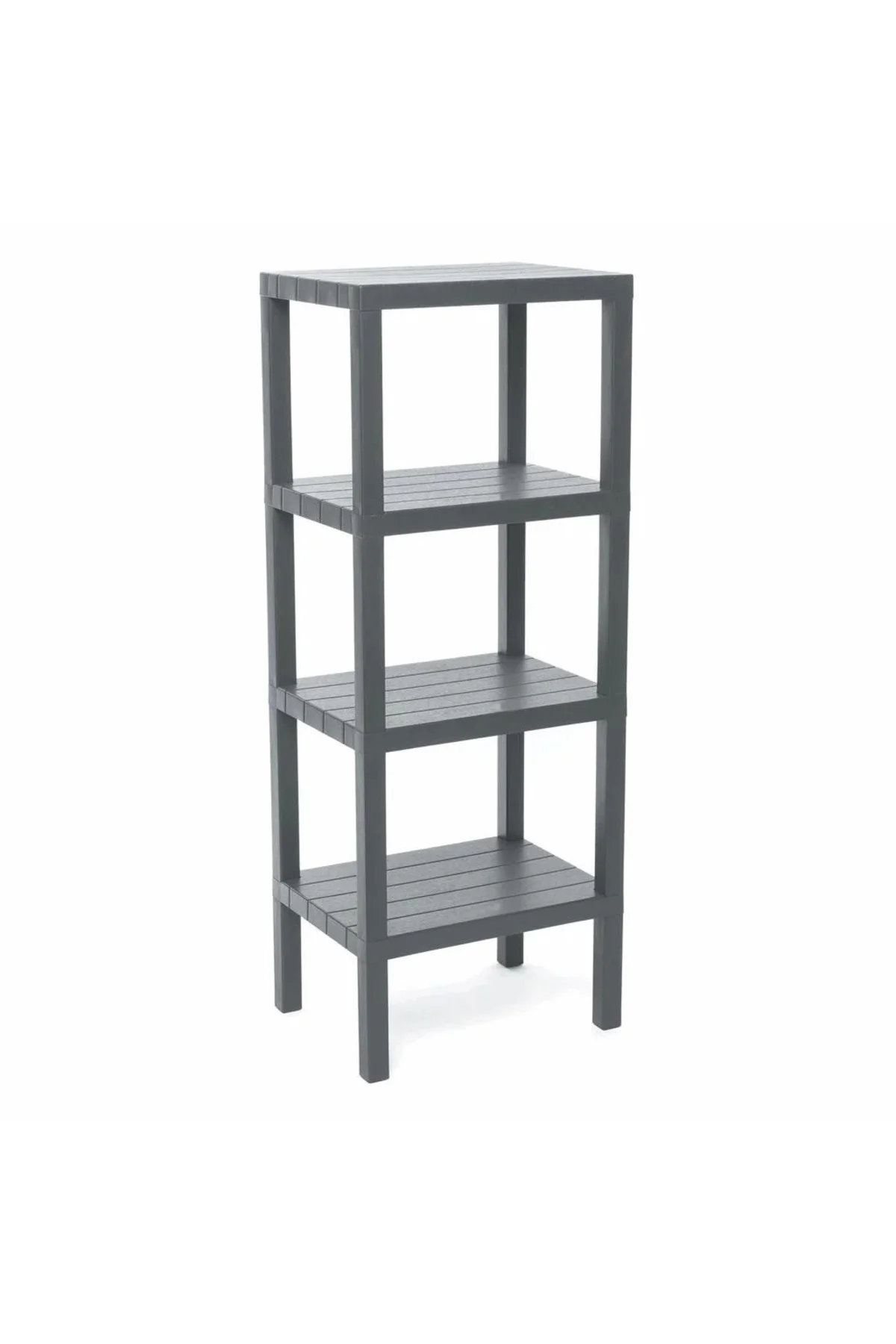 4 RAFLI GRİ MODÜLER ÜNİTE PLASTİK 38x29x100 cm 4 RAFLI GRİ MODÜLER ÜNİTE PLASTİK 38x29x100 cm