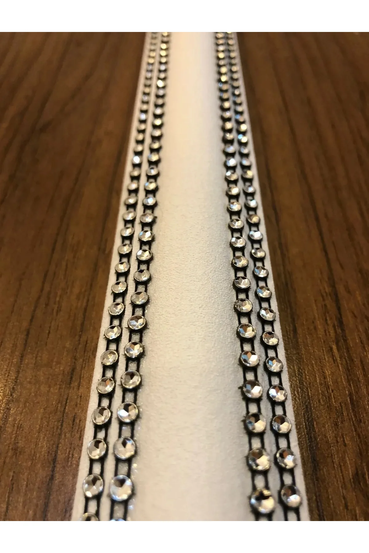 4 Şeritli Dekoratif Altın Sarı Taşlı Strafor Köpük Çıta Kartonpiy