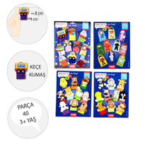 4 Set - 40 Parça Tox Meslekler, Taşıtlar, Evcil ve Vahşi Hayvanl 4 Set - 40 Parça Tox Meslekler, Taşıtlar, Evcil ve Vahşi Hayvanl