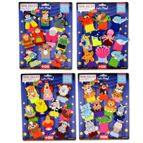 4 Set - 40 Parça Tox Masal Kahramanları, Deniz Canlıları , Safari
