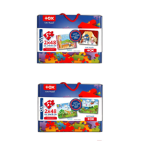 Ada Detox 4 Set - 96 Parça Tox Origami Ve Sahne 5+ Keçe Yapboz - 5 Yaş Puzz