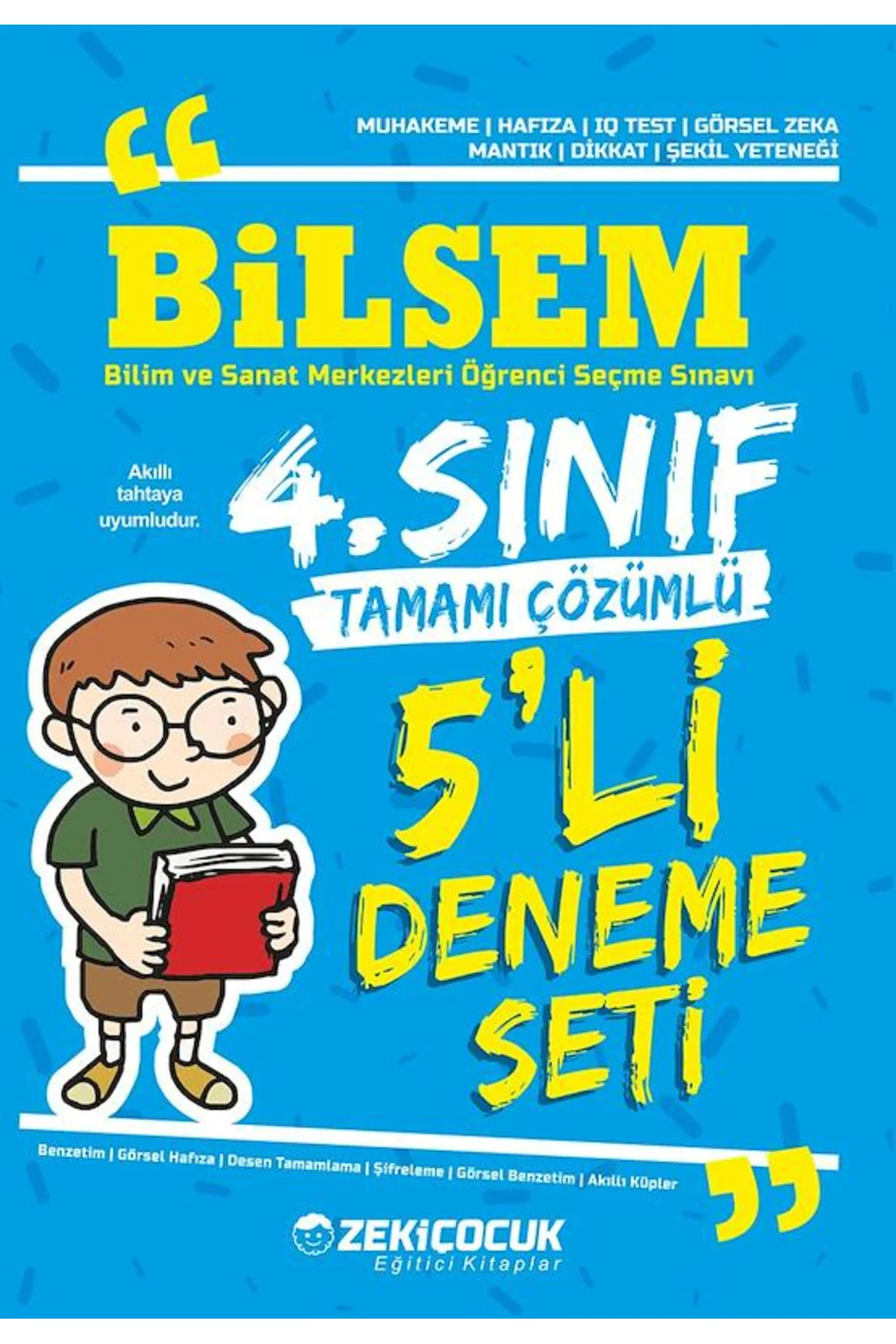 4. Sınıf Bilsem Deneme 5 li Fasikül Tamamı Çözümlü Zeki Çocuk Yayınları 4. Sınıf Bilsem Deneme 5 li Fasikül Tamamı Çözümlü Zeki Çocuk Yayınları