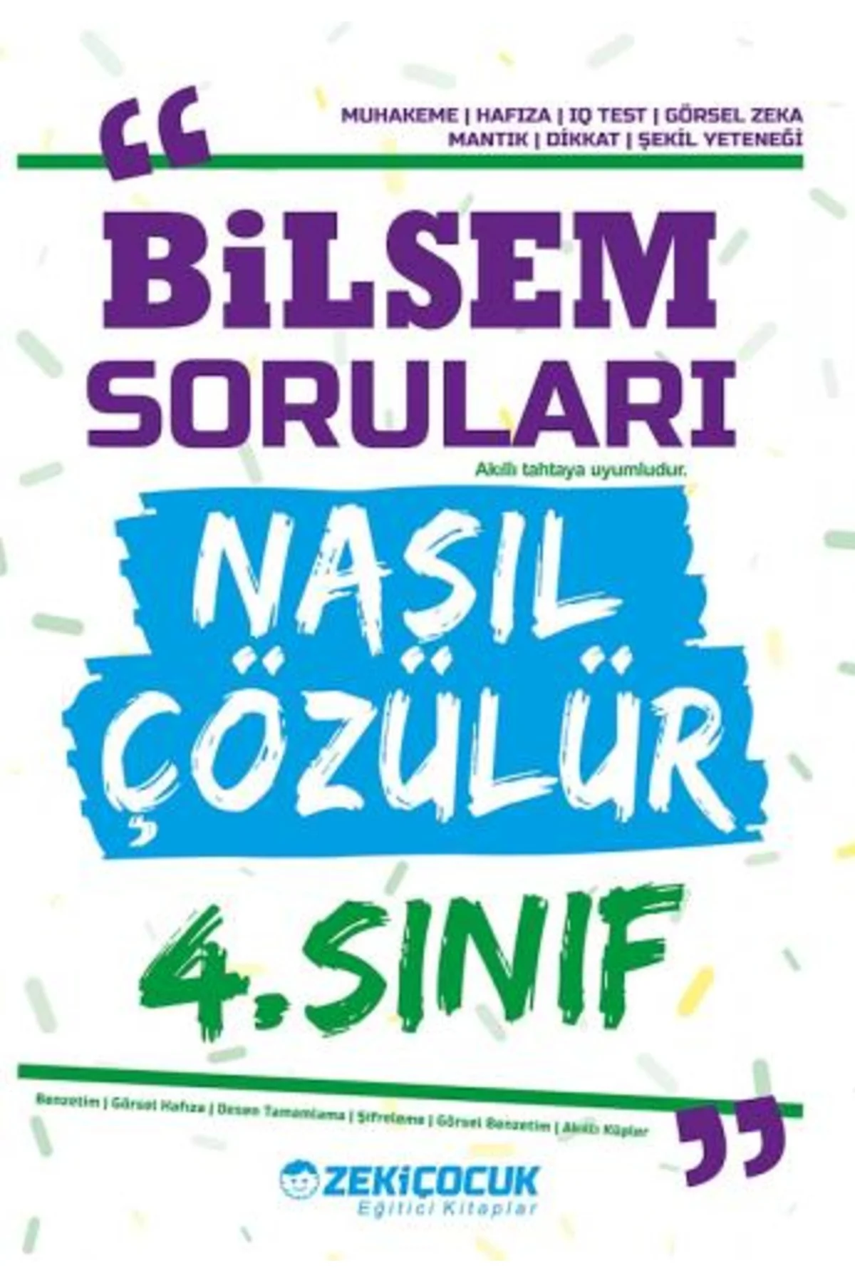 4. Sınıf Bilsem Soru Bankası Nasıl Çözülür Zeki Çocuk yayınları 4. Sınıf Bilsem Soru Bankası Nasıl Çözülür Zeki Çocuk yayınları