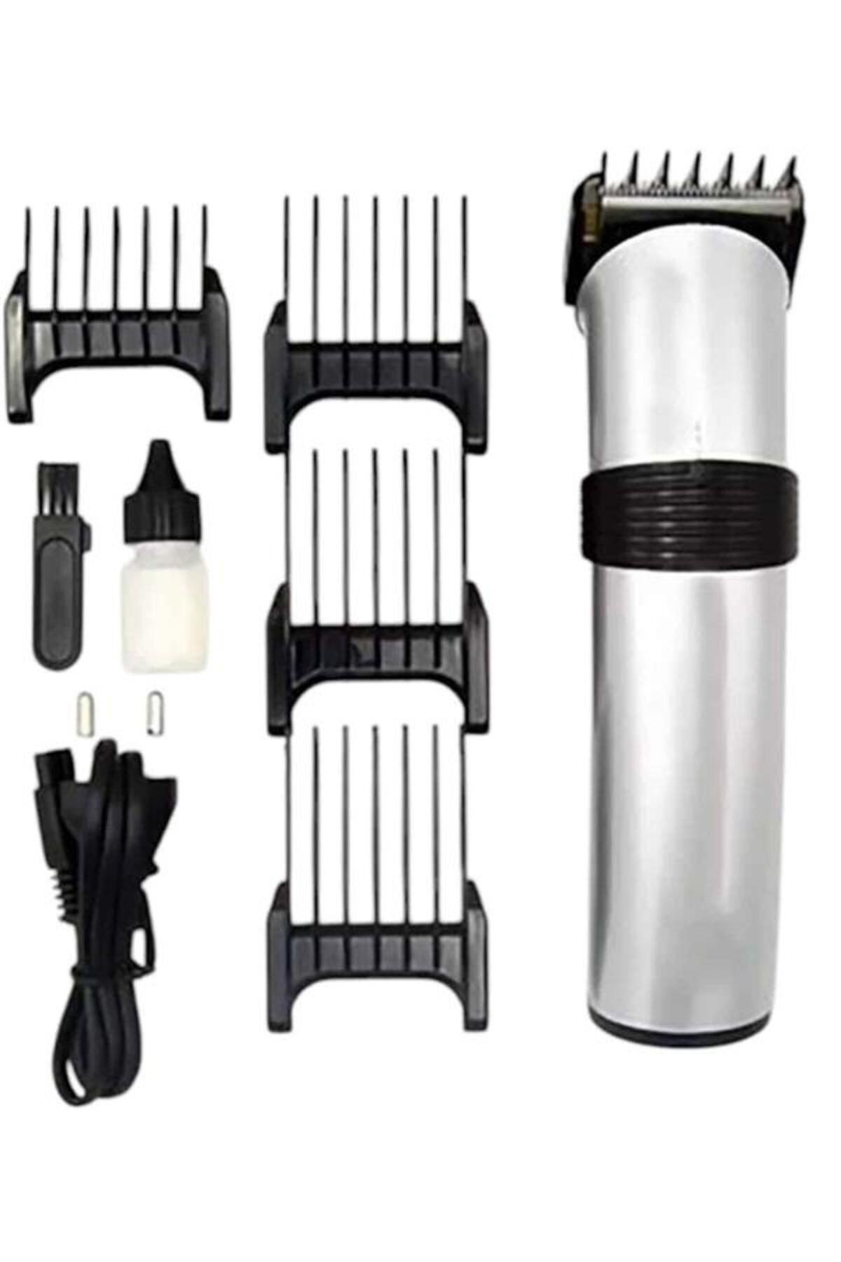 4 Taraklı Taşınabilir Profesyonel Saç ve Sakal Kesme Tıraş Makine