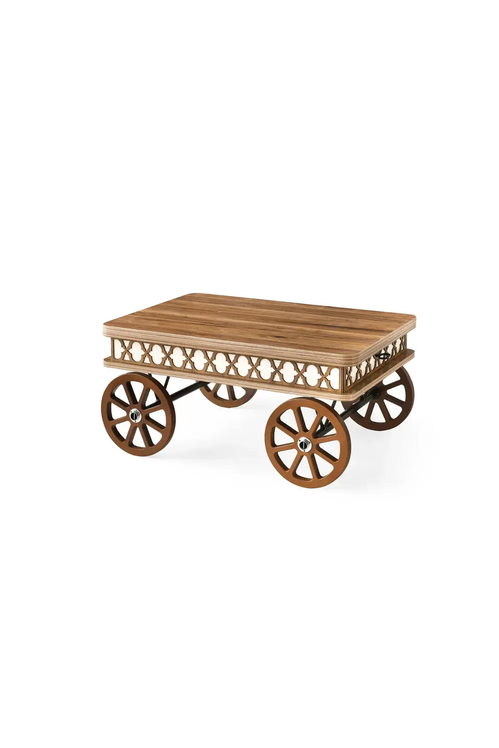 4 TEKERLEKLİ SİHİRLİ SEHPA