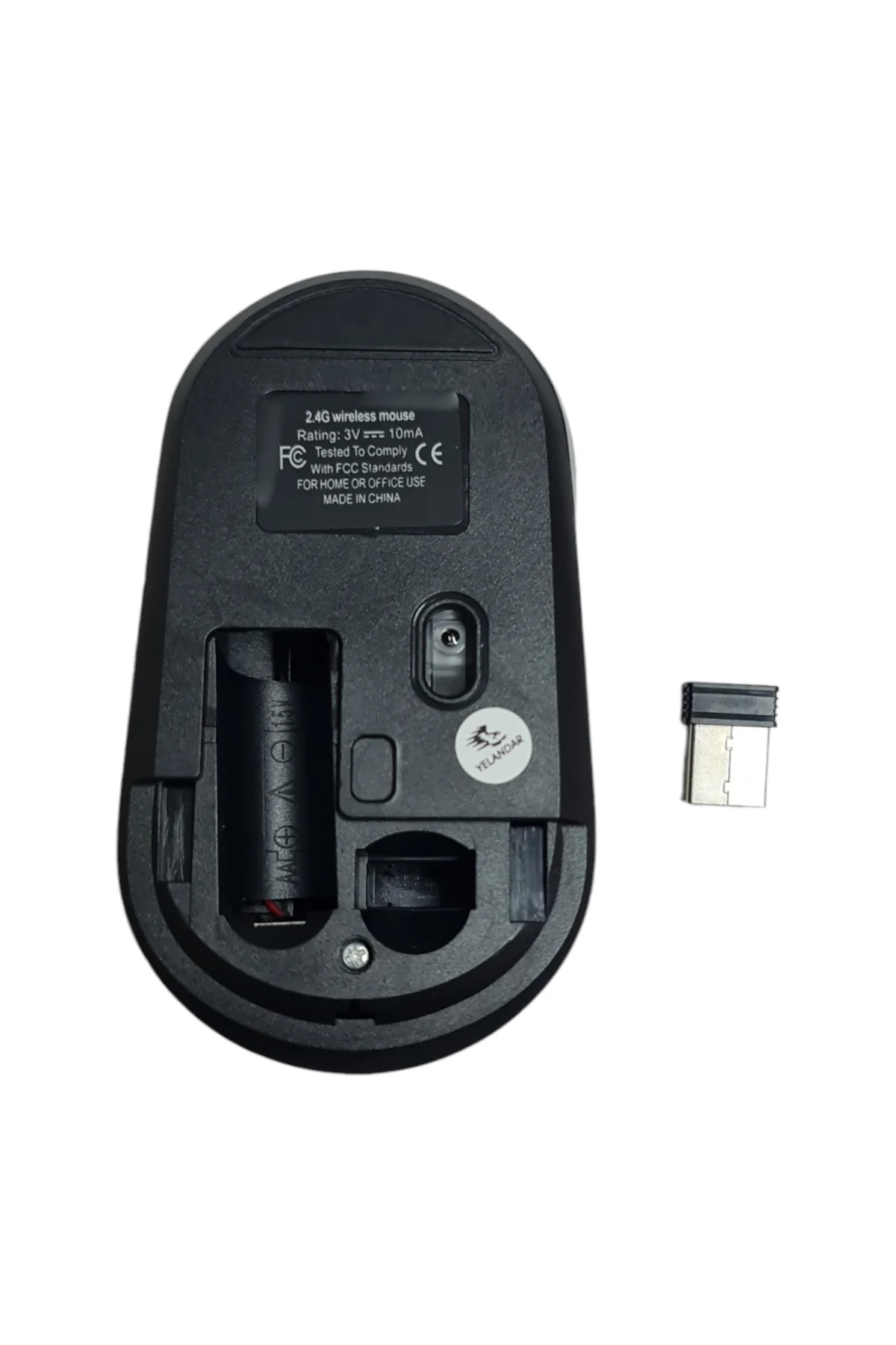 4 Tuşlu Kablosuz Bilgisayar Faresi W89 - Kablosuz Mouse Siyah