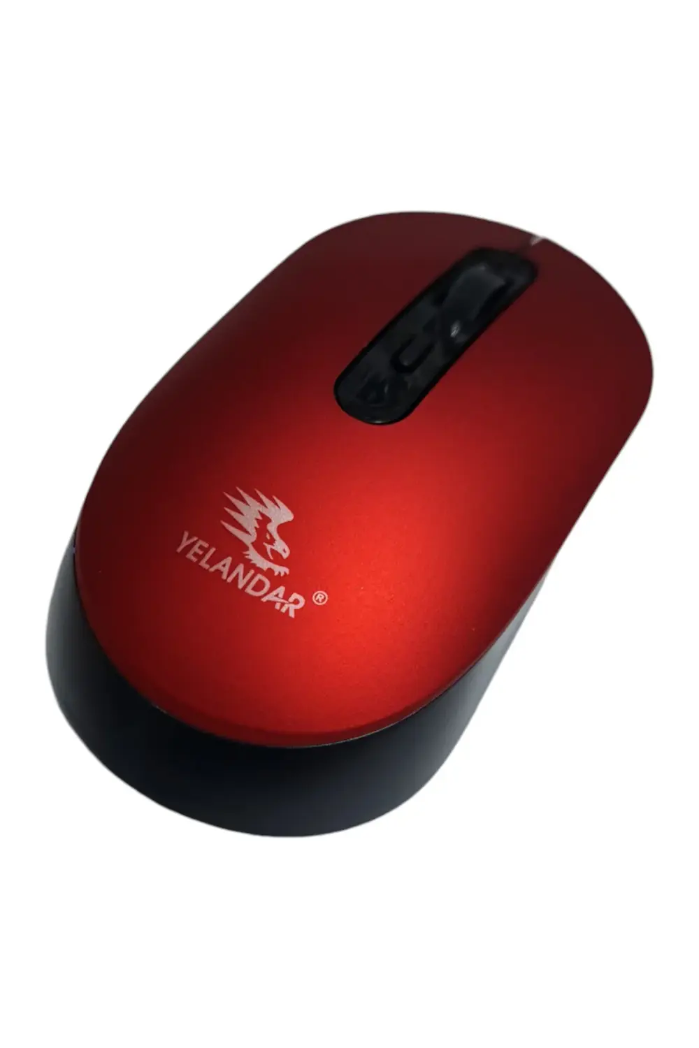 4 Tuşlu Kablosuz Bilgisayar Faresi W89 - Kablosuz Mouse Kırmızı