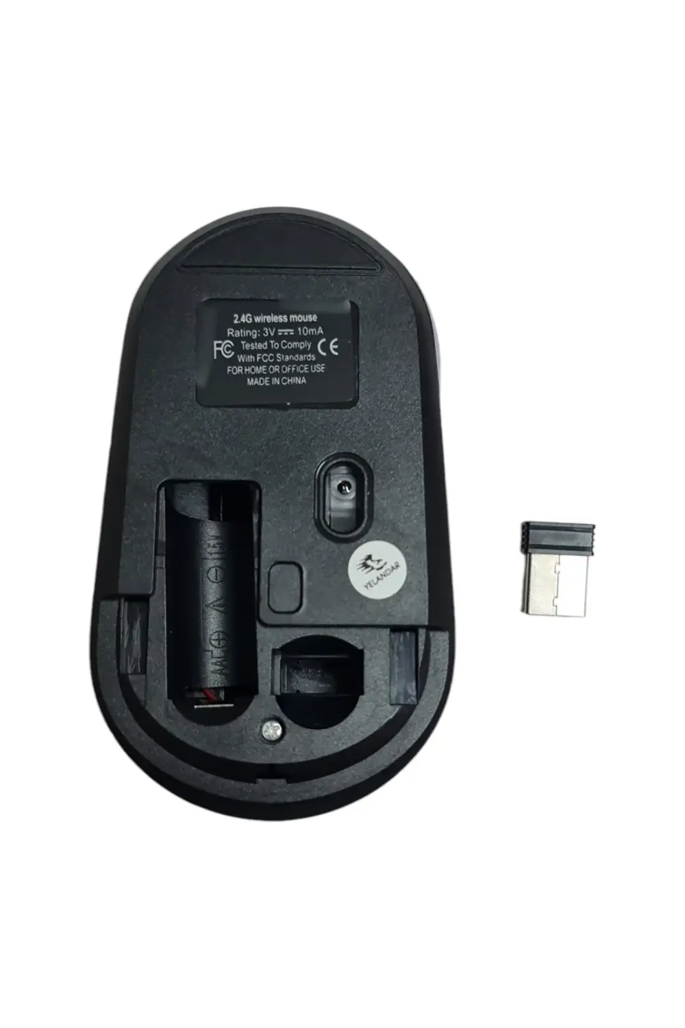 4 Tuşlu Kablosuz Bilgisayar Faresi W89 - Kablosuz Mouse Siyah