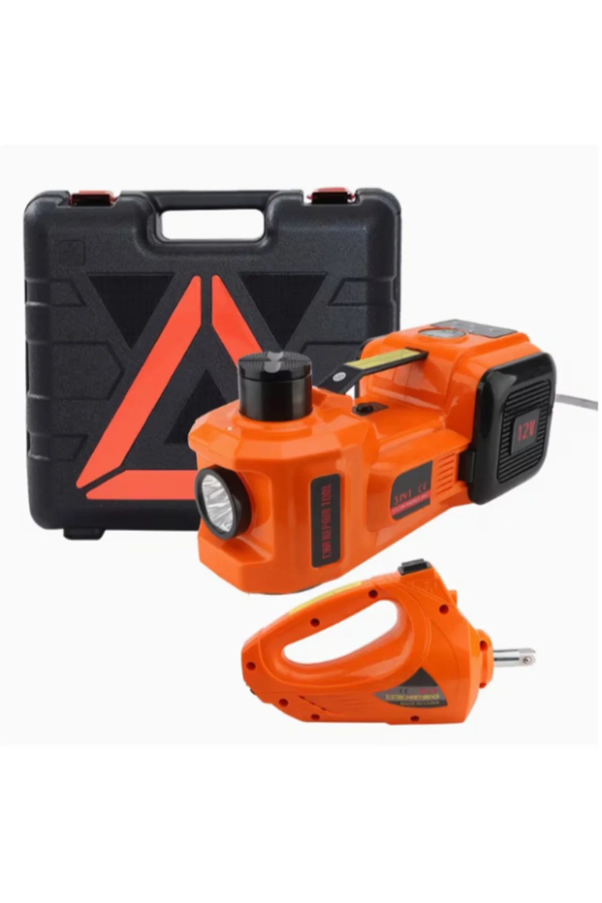 4 ü 1 arada 5 Ton 12V DC Araç Elektrikli Hidrolik Yer Tipi Kriko,