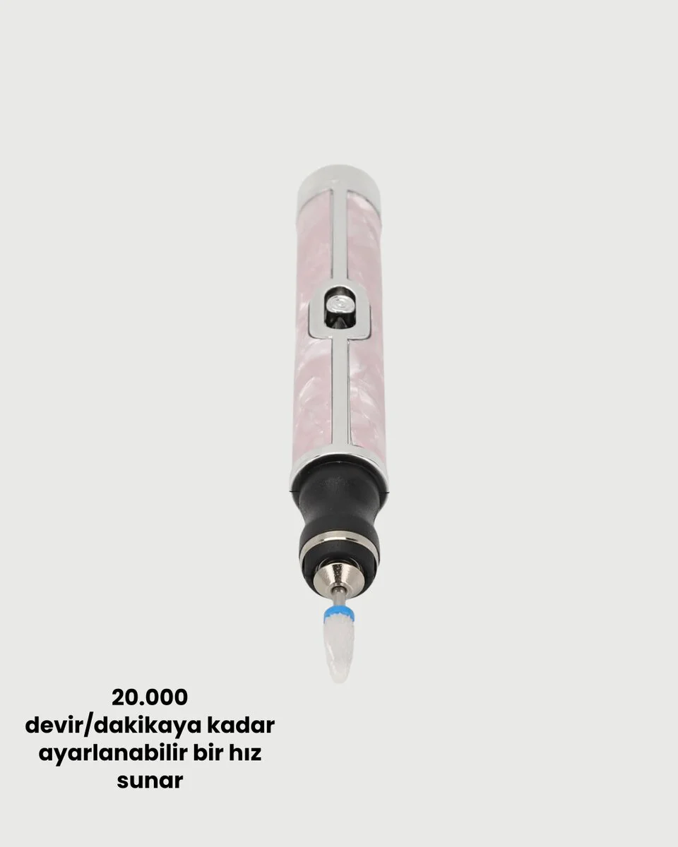 4 Vites Ayarlı Elektrikli Tırnak Matkabı Jel Oje Sökme Akrilik Şekillendirme