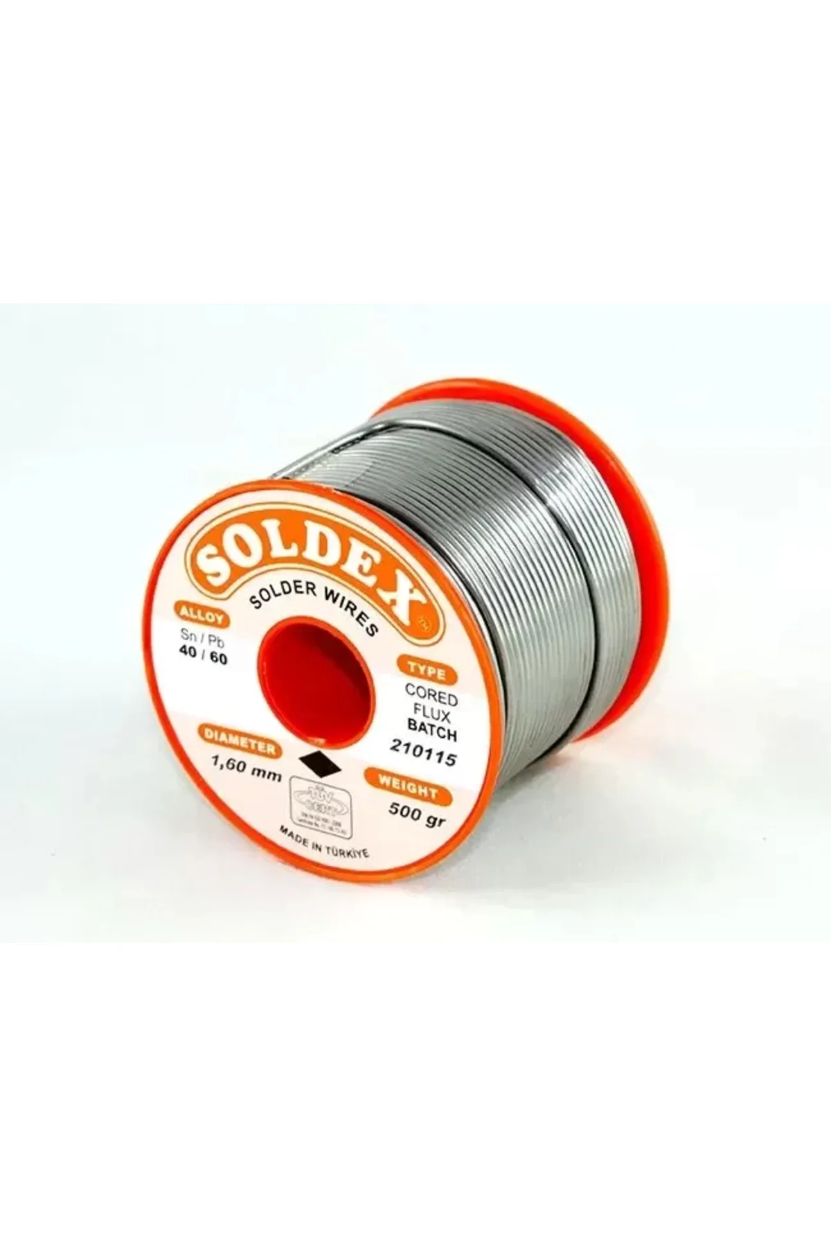 40-60 Lehim Teli 500 Gr 1.2 Mm - Sn:40 / Pb:60