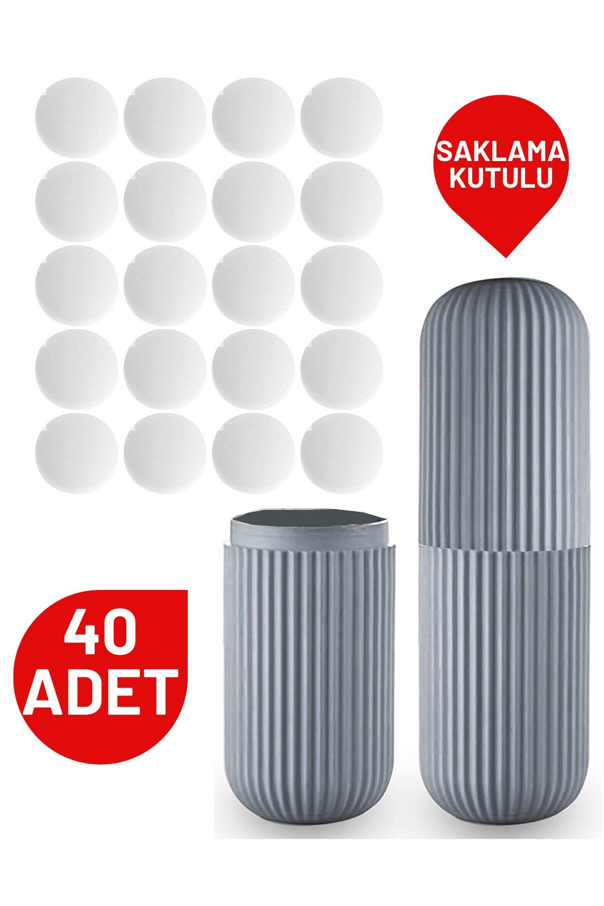 Homecare 40 Adet Tablet Güve Topu Naftalin Kutulu Set 714118