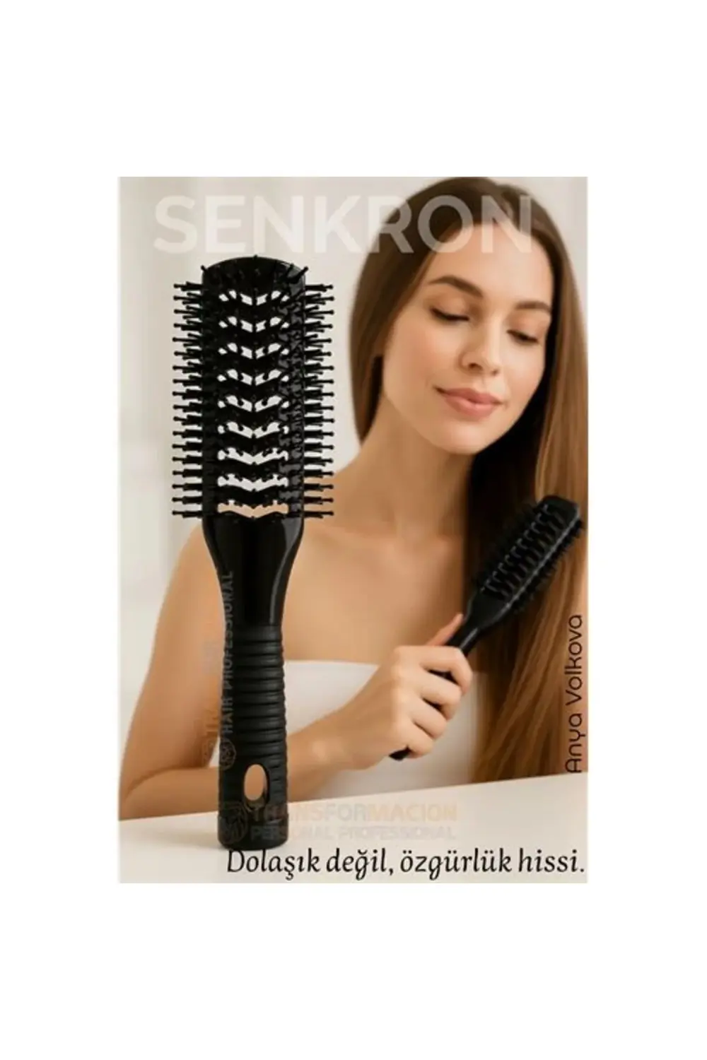 40 Ayak Nano Dolaşık Saç Açıcı 2 yüzeyli Tarak Karbon Plastik Göv 40 Ayak Nano Dolaşık Saç Açıcı 2 yüzeyli Tarak Karbon Plastik Göv
