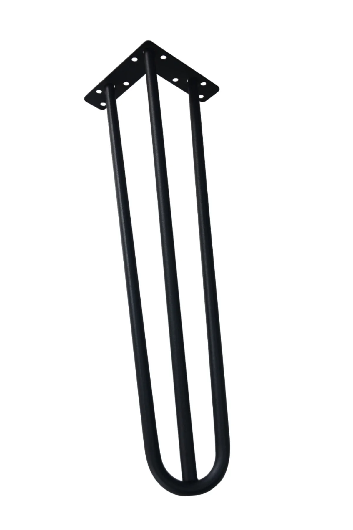 40 Cm Metal Mil Ayak Siyah Renk 4 Adet