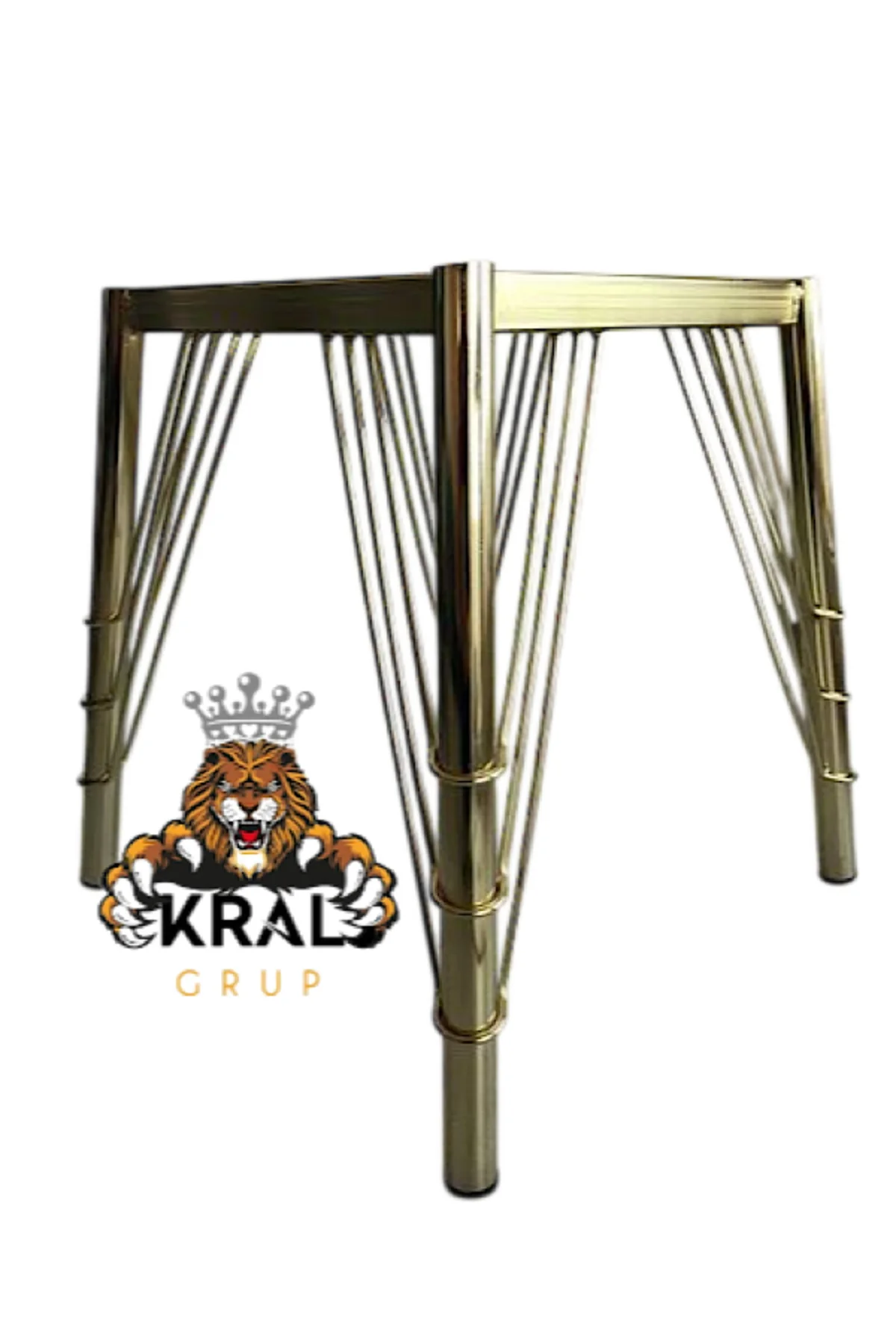 40 Cm Sandalye Ayağı, Metal Sandalye Ayağı, Siyah Statik Boyalı S