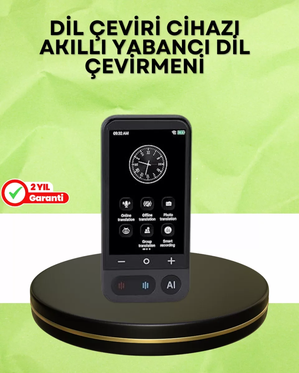4.0 İnç Dokunmatik Ekranlı Akıllı Çeviri Cihazı - Lisinya 4.0 İnç Dokunmatik Ekranlı Akıllı Çeviri Cihazı - Lisinya