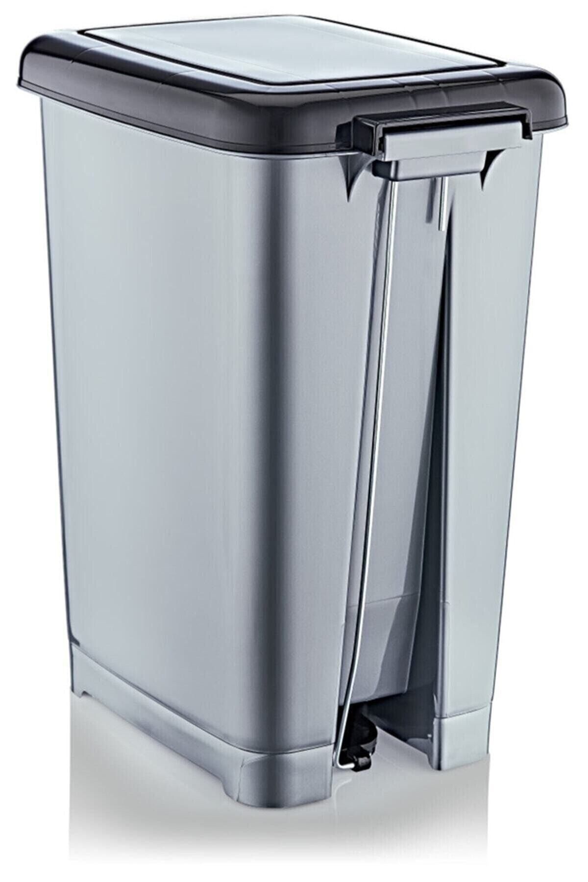 Şenyayla Plastik 40 Lt Slim Pedallı Çöp Kovası