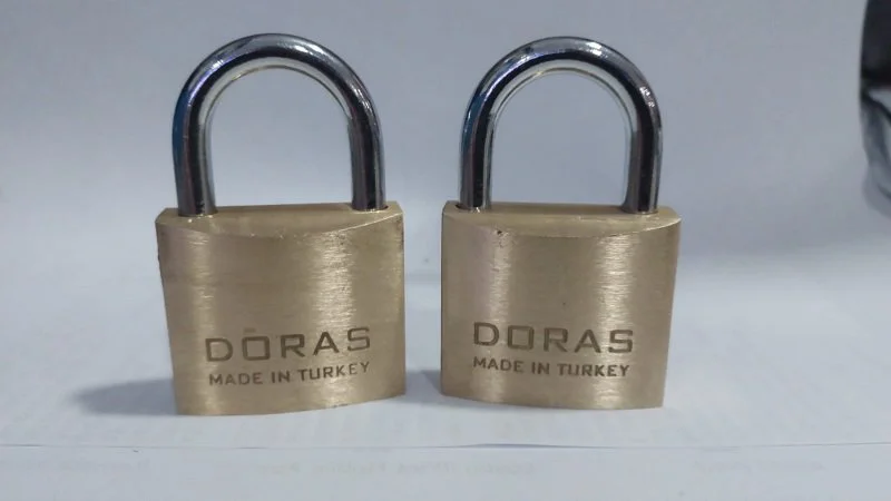 40 Mm Pas Sistem 2 li set Pirinç Asma Kilit