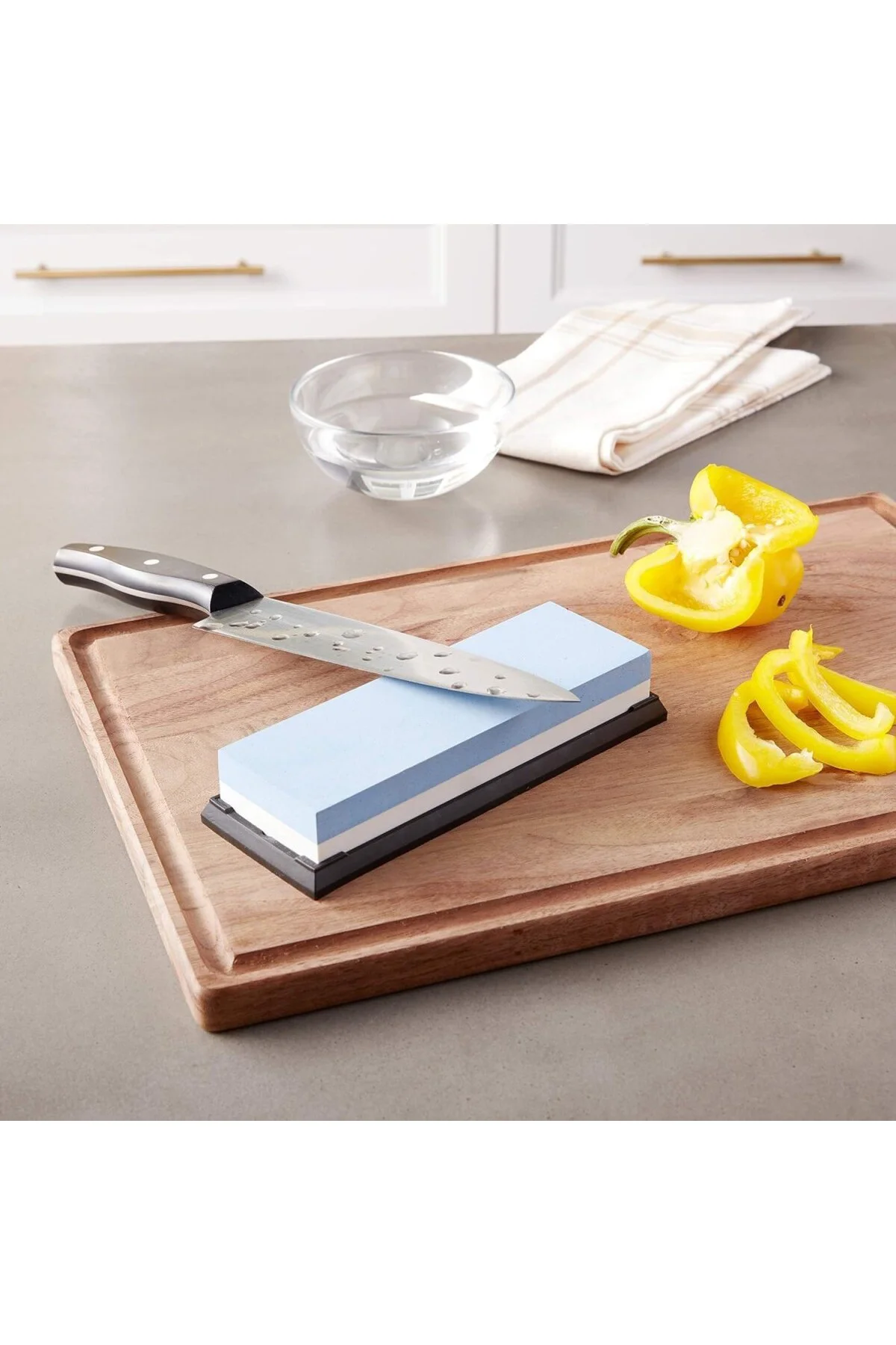 400# 1000# Çift Taraflı Profesyonel Bileme Taşı Sulu Biley 1. Kal