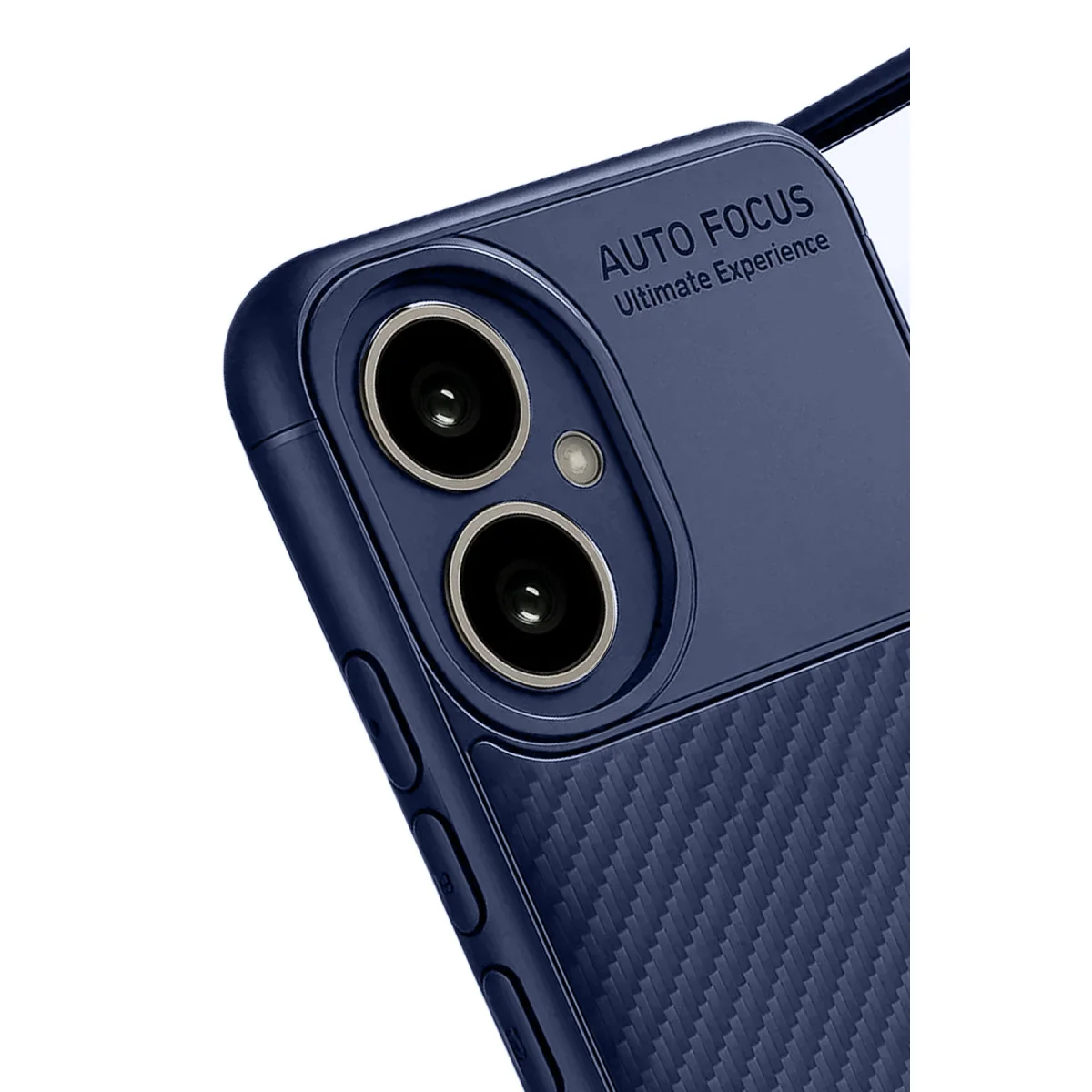 400 Kılıf Auto Focus Karbon Kapak - Lacivert