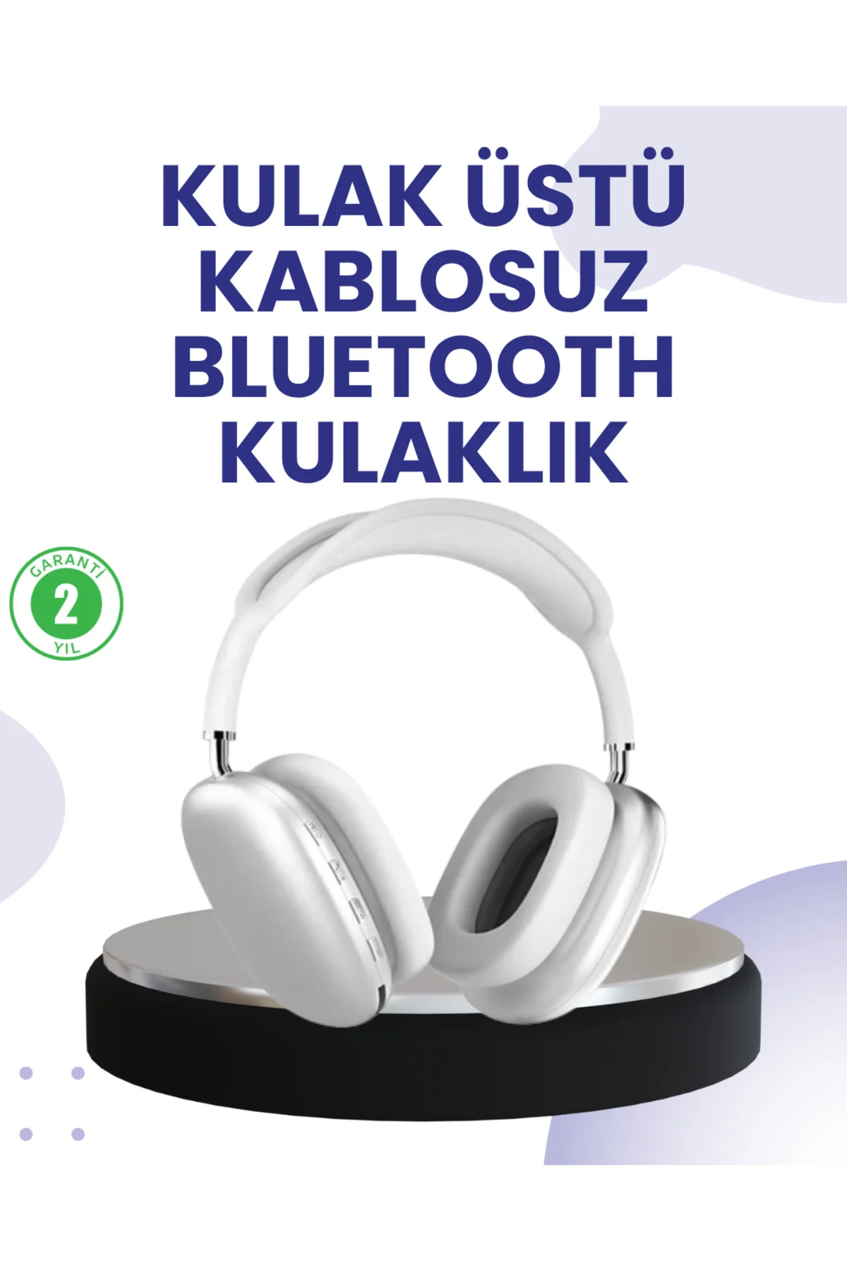 400 Mah Bataryalı Kablosuz Kulaklık | Bt 5.0, Müzik & Görüşme