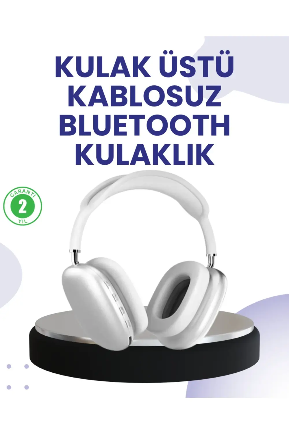 400 mAh Bataryalı Kablosuz Kulaklık | BT 5.0, Müzik & Görüşme