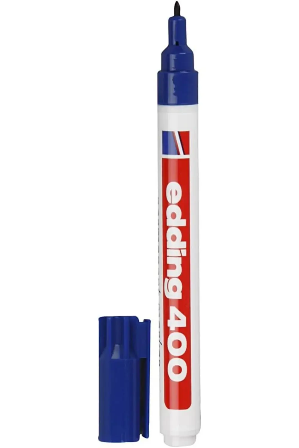 400 permanent markör - mavi - 1 - 1 mm ince yuvarlak uçlu 395519