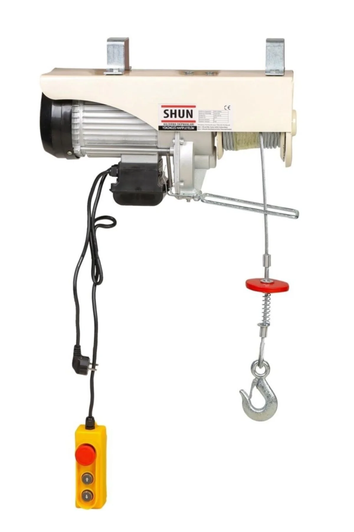 400/800 Elektrikli Mini Vinç Caraskal Bakır Sargı.
