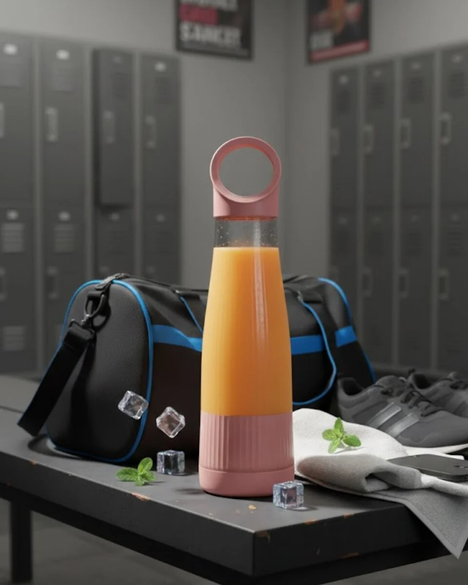 400ml Taşınabilir Smoothie Blender - Spor İçin Pratik İçecek Hazırlayıcı