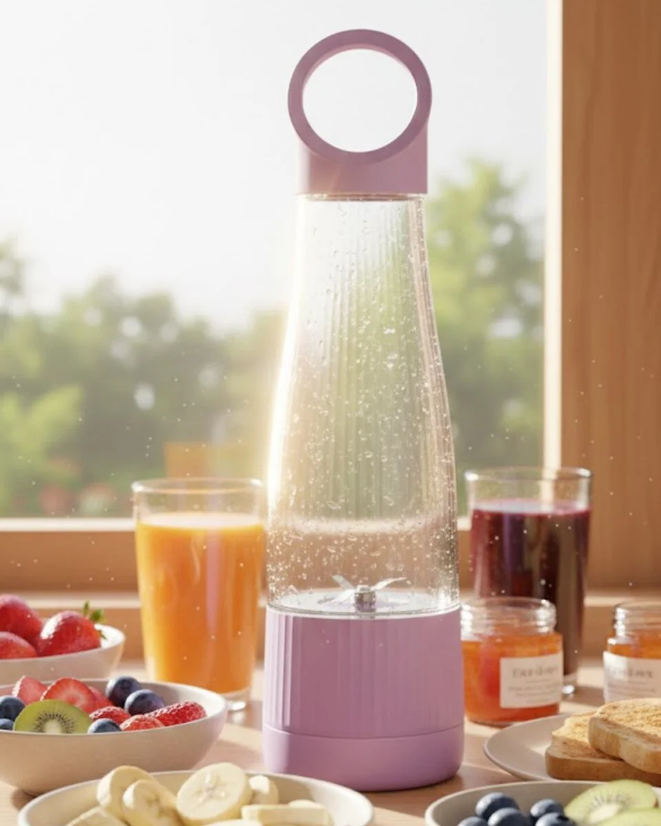 400ml Taşınabilir USB Blender - Sağlıklı Yaşam İçin Seyahat Edilebilir Smoothie Makinesi