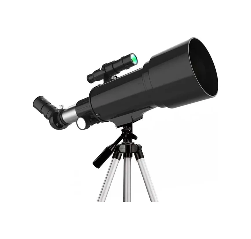 400x70mm Açıklıklı Refrakter Teleskoplar 15x-150x , Telefon Adaptörlü Reflex Lisinya
