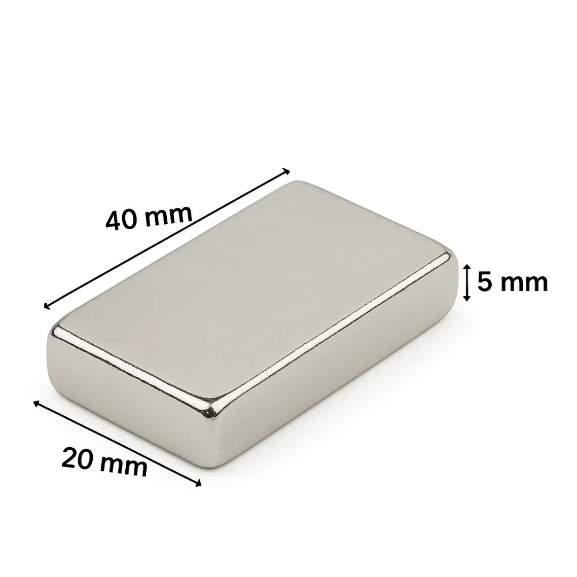 40×20×5 mm N35 Neodyum Mıknatıs – Nikel Kaplama, Köşeli (10’lu Paket) ( Lisinya ) 40×20×5 mm N35 Neodyum Mıknatıs – Nikel Kaplama, Köşeli (10’lu Paket) ( Lisinya ) Fiyatı, Yorumları ve Özellikleri